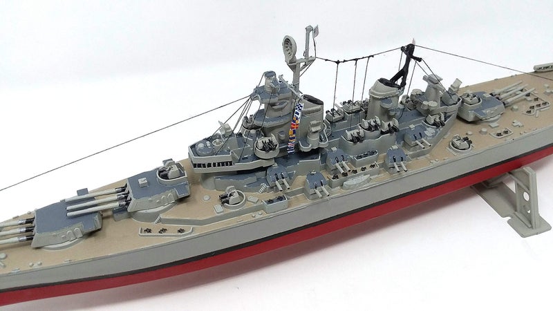 Atlantis Plastic Model KIT USS Iowa - Image 2